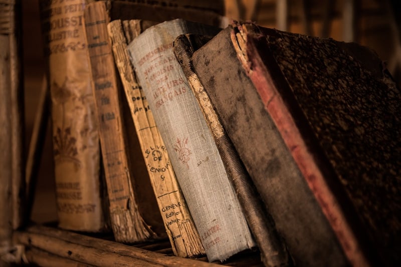 Book and Time Travel Concept